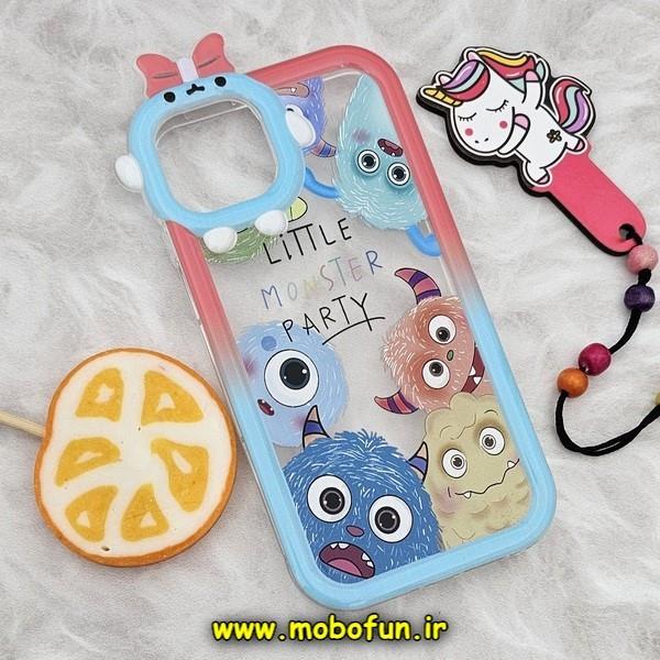 قاب گوشی iPhone 6 - iPhone 6s - iPhone 7 - iPhone 8 - iPhone SE 2020 - iPhone SE 2022 آیفون شفاف فانتزی طرح LITTLE MONSTER کد 551